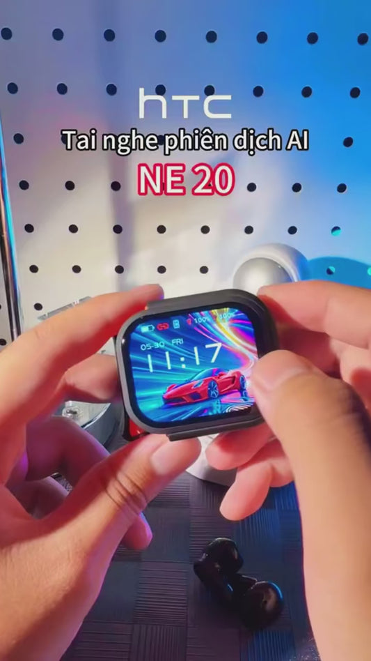 ✅Pantalla más grande: el brillo se une al audio inmersivo.

✅SPantalla Hub Crystal-Clear de Harpper: Vea más, vea mejor.

✅Traductor de 135 idiomas: optimización del sonido impulsada por IA basada en la estructura del oído

✅Ajuste perfecto, sonido premium: los auriculares de ajuste profundo emiten un sonido más fuerte y rico.

【Llamadas de alta definición, cada frase es clara】

El micrófono de alta sensibilidad y el algoritmo de reducción de ruido de llamadas ENC eliminan el ruido de